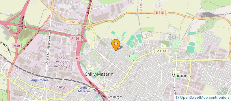 localisation de l'entreprise MADAME DANIELA DOMINGUES à CHILLY-MAZARIN