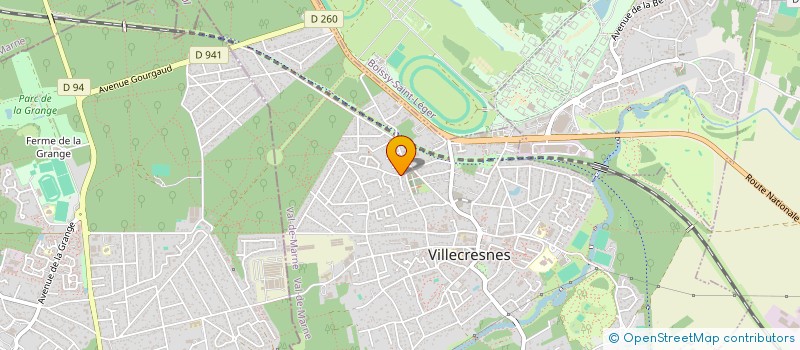 localisation de l'entreprise MADAME DANIELA DOS REIS  VILLECRESNES