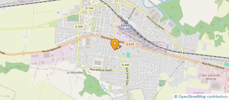 localisation de l'entreprise MADAME DANIELA ENACHE à ROMILLY-SUR-SEINE