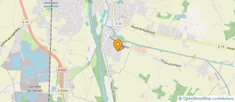 localisation de l'entreprise MADAME DANIELA FAUROUX à VENERQUE