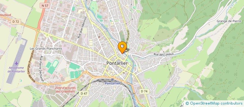 localisation de l'entreprise MADAME DANIELA FERREIRA NARCISO  PONTARLIER