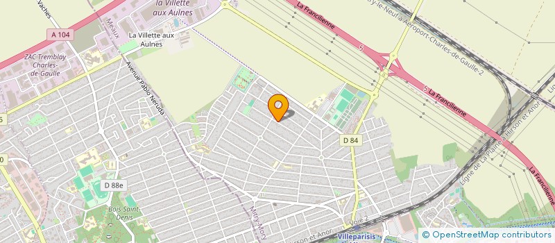 localisation de l'entreprise MADAME DANIELA FILIPE VALADAO  MITRY-MORY