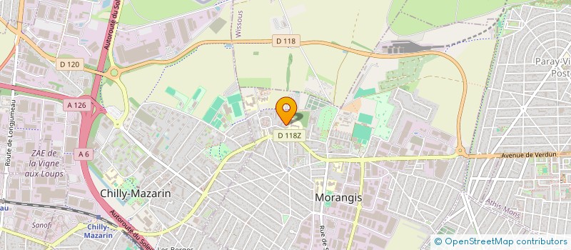 localisation de l'entreprise MADAME DANIELA GAITUR à MORANGIS