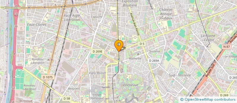 localisation de l'entreprise MADAME DANIELA GAJI  GRENOBLE