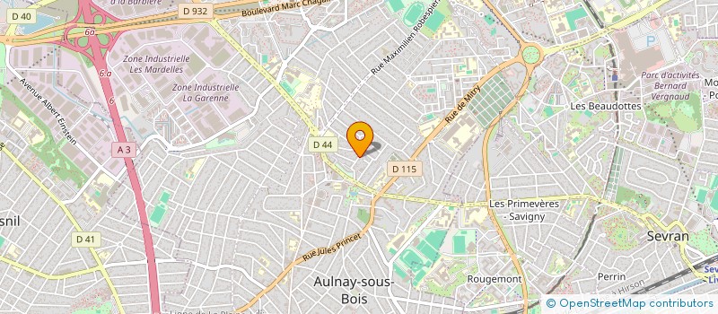 localisation de l'entreprise MADAME DANIELA GRANDOLFO  AULNAY-SOUS-BOIS