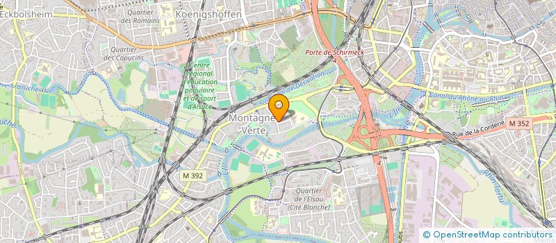 localisation de l'entreprise MADAME DANIELA GSCHEIDEL à STRASBOURG