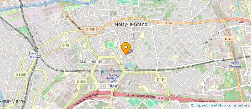 localisation de l'entreprise MADAME DANIELA GUGLIELMO à NOISY-LE-GRAND