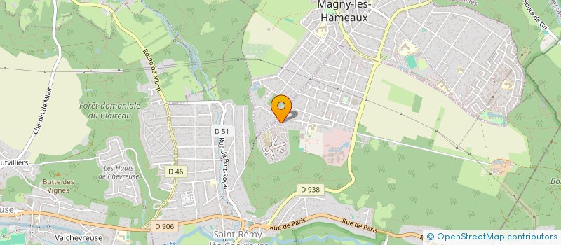 localisation de l'entreprise MADAME DANIELA JOSEPHINE  SAINT-REMY-LES-CHEVREUSE