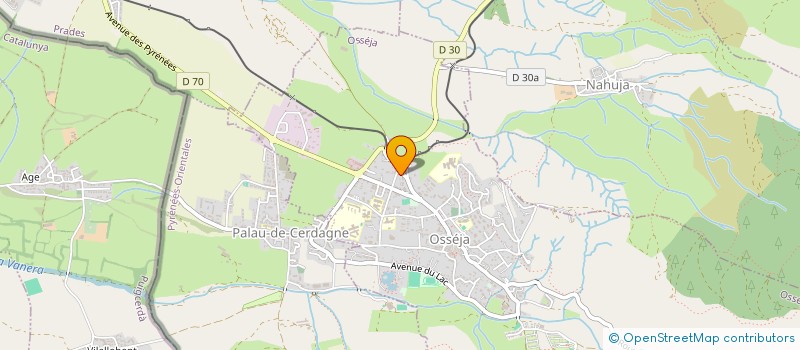 localisation de l'entreprise MADAME DANIELA LEOACA  OSSEJA