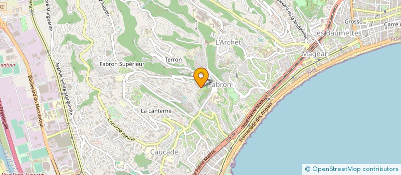localisation de l'entreprise MADAME DANIELA MOLINARI à NICE