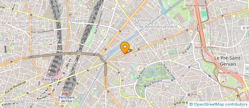 localisation de l'entreprise MADAME DANIELA NAJDANOVIC  PARIS