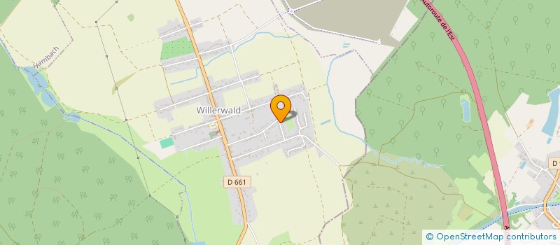 localisation de l'entreprise MADAME DANIELA NICKEL  WILLERWALD