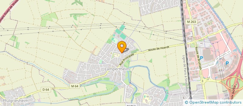 localisation de l'entreprise MADAME DANIELA NORD  LAMPERTHEIM