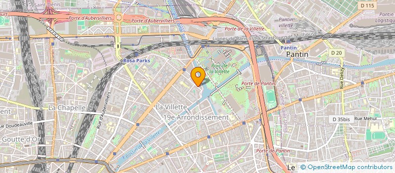 localisation de l'entreprise MADAME DANIELA ORTINI  PARIS