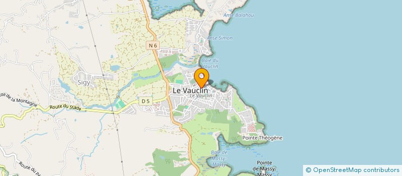 localisation de l'entreprise MADAME DANIELA PERNOCK  VAUCLIN