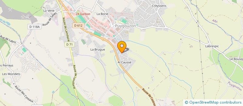 localisation de l'entreprise MADAME DANIELA PIERRE à PUYGOUZON