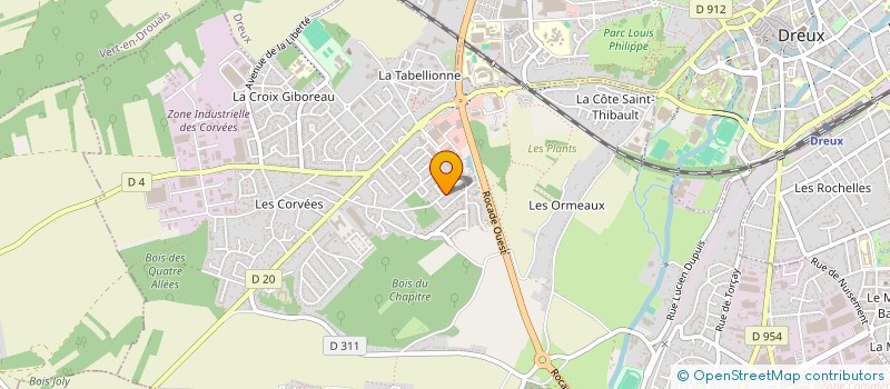localisation de l'entreprise MADAME DANIELA RAILEAN  VERNOUILLET