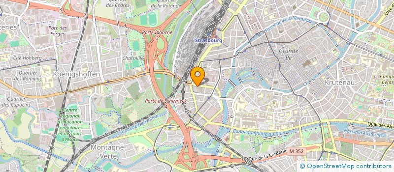 localisation de l'entreprise MADAME DANIELA SCHARF  STRASBOURG