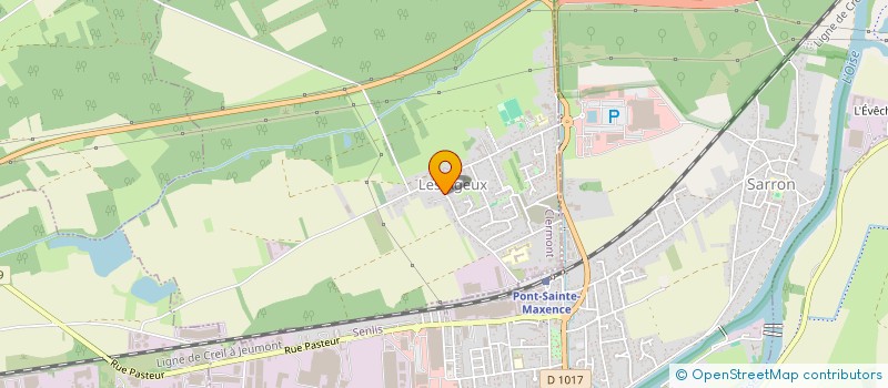 localisation de l'entreprise MADAME DANIELA SOARES MOREIRA  LES AGEUX