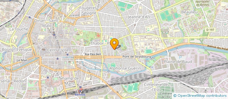 localisation de l'entreprise MADAME DANIELA SOAVI  RENNES