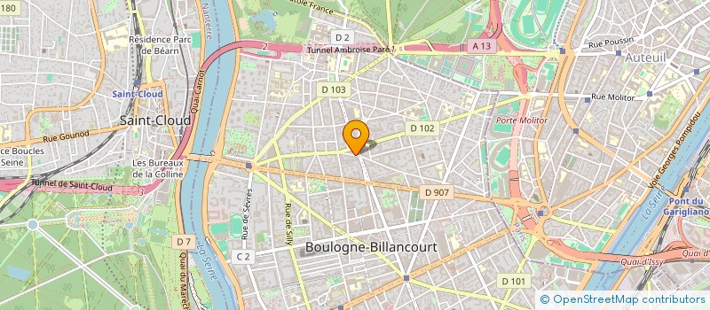 localisation de l'entreprise MADAME DANIELA SPASSOVA à BOULOGNE-BILLANCOURT