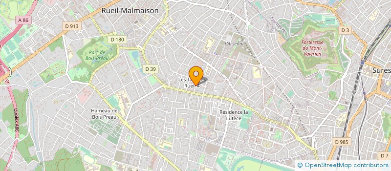 localisation de l'entreprise MADAME DANIELA STOCES à RUEIL-MALMAISON