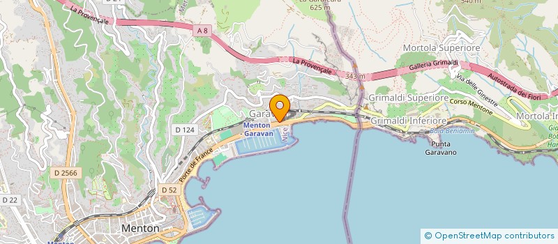 localisation de l'entreprise MADAME DANIELA STRAMIGNONI à MENTON