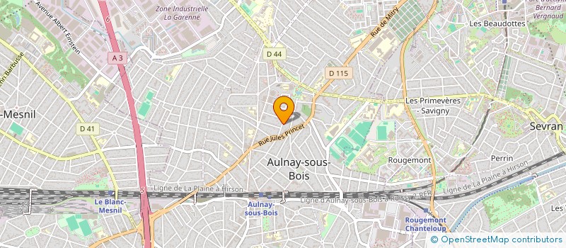localisation de l'entreprise MADAME DANIELA SUTA à AULNAY-SOUS-BOIS