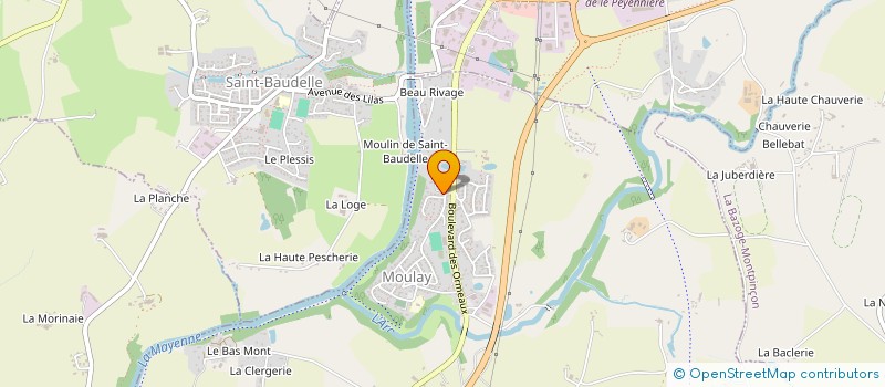 localisation de l'entreprise MADAME DANIELA WEISS  OISSEAU