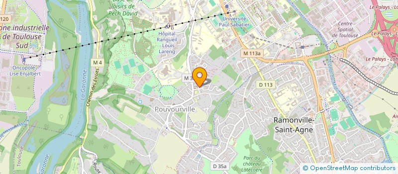 localisation de l'entreprise MADAME DANIELA YEMBIT BABOUSSA  TOULOUSE