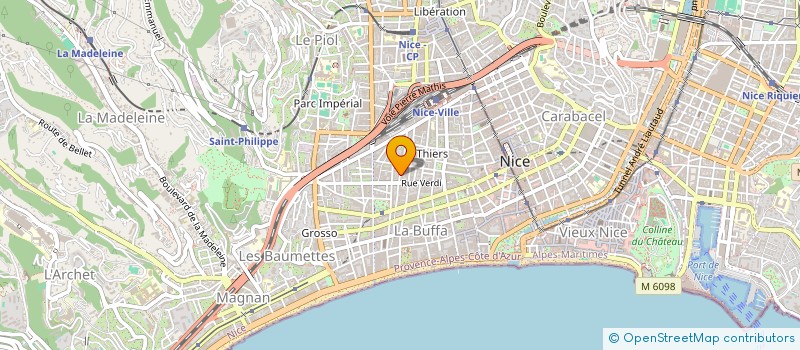 localisation de l'entreprise MADAME DANIELA ZHELEVA à NICE