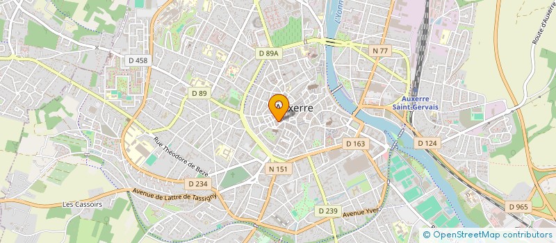 localisation de l'entreprise MADAME DANIELA ZICK à AUXERRE