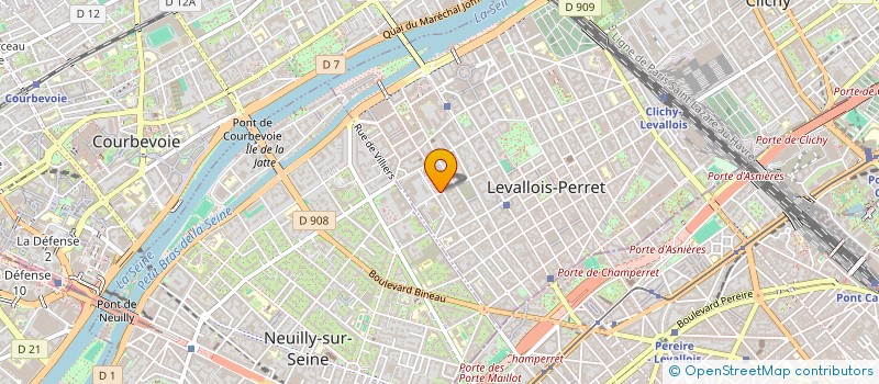 localisation de l'entreprise MADAME DANIELA ZORROZUA CANTILLO à LEVALLOIS-PERRET
