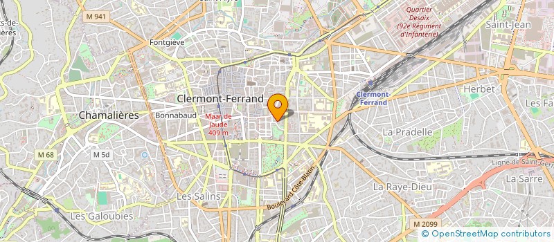 localisation de l'entreprise MADAME DANIELA ZUNIGA ARANCIBIA  CLERMONT-FERRAND