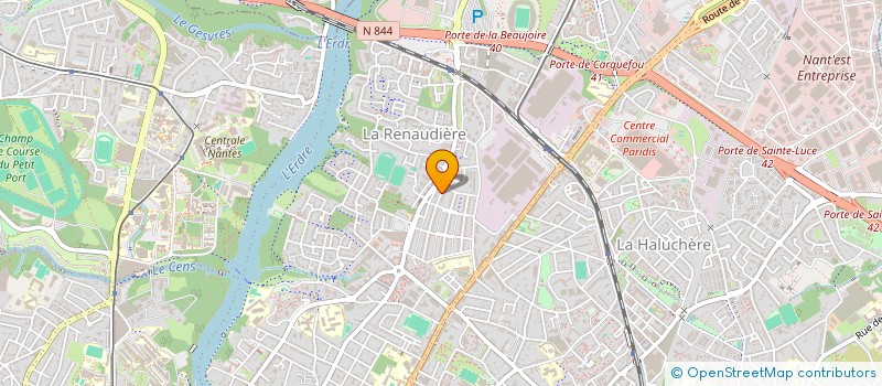 localisation de l'entreprise MADAME DANIELE AMBA'A METONGO à NANTES