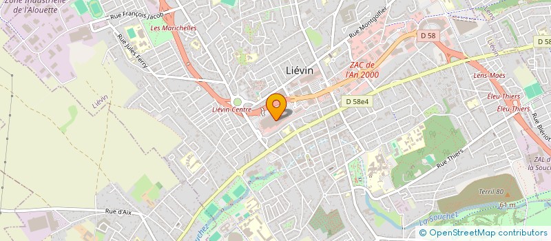localisation de l'entreprise MADAME DANIELE ANSART à LIEVIN