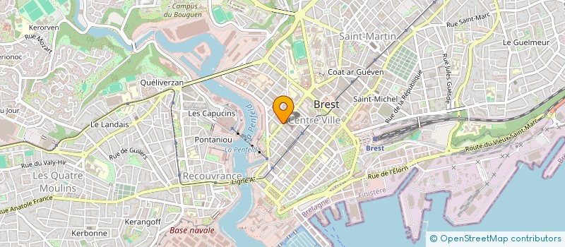 localisation de l'entreprise MADAME DANIELE ARHAN  GOUESNOU