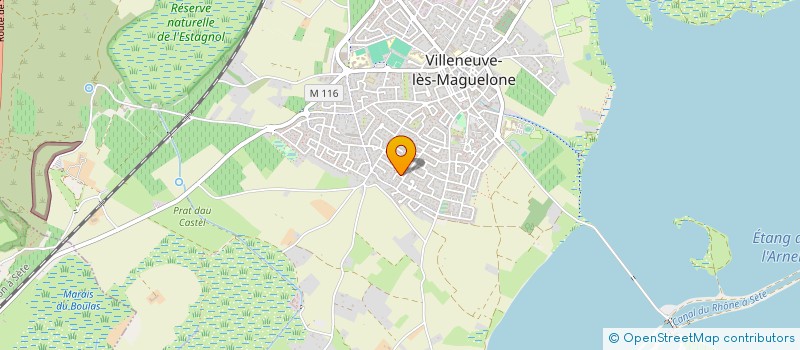 localisation de l'entreprise MADAME DANIELE BEHAR  VILLENEUVE-LES-MAGUELONE