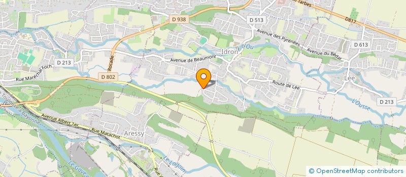 localisation de l'entreprise MADAME DANIELE BERBIGIER  IDRON