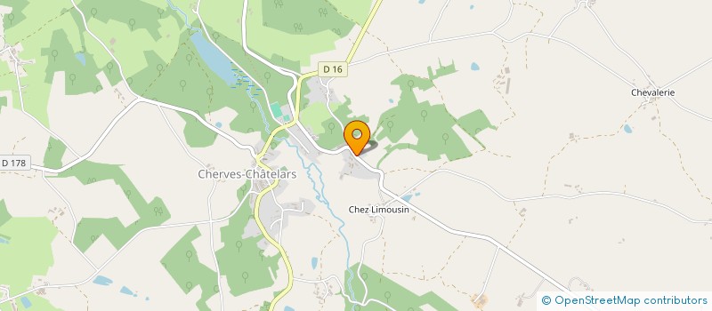 localisation de l'entreprise MADAME DANIELE BISSIRIEX à CHERVES-CHATELARS