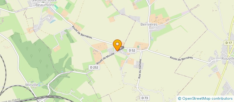 localisation de l'entreprise MADAME DANIELE BONNET  VATTETOT-SOUS-BEAUMONT