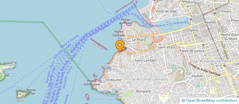 localisation de l'entreprise MADAME DANIELE BONNETON à MARSEILLE