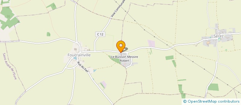 localisation de l'entreprise MADAME DANIELE BOUVART  SEREZ