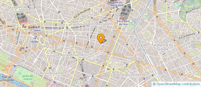 localisation de l'entreprise MADAME DANIELE BOZIC  PARIS