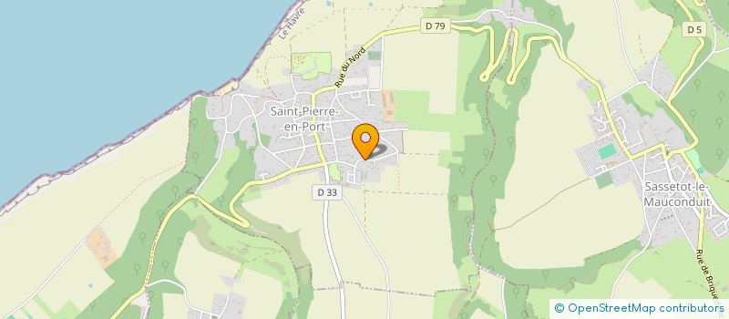 localisation de l'entreprise MADAME DANIELE BREDEVILLE  SAINT-PIERRE-EN-PORT