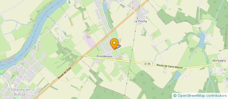 localisation de l'entreprise MADAME DANIELE BUGUET  ALLERIOT