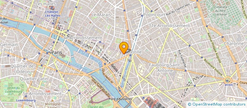 localisation de l'entreprise MADAME DANIELE CAMPONOVO à PARIS