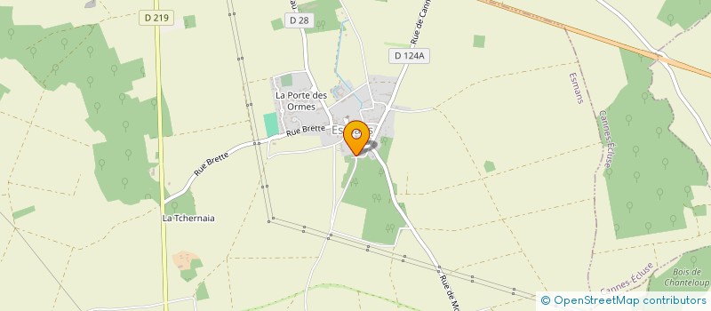 localisation de l'entreprise MADAME DANIELE CAVILLON  ESMANS