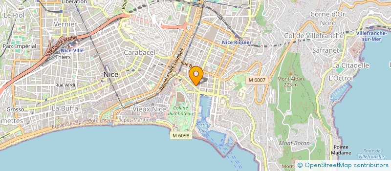 localisation de l'entreprise MADAME DANIELE CHAMPEME à NICE