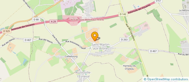 localisation de l'entreprise MADAME DANIELE CHARLET  SAINT-MARTIN-AUX-ARBRES